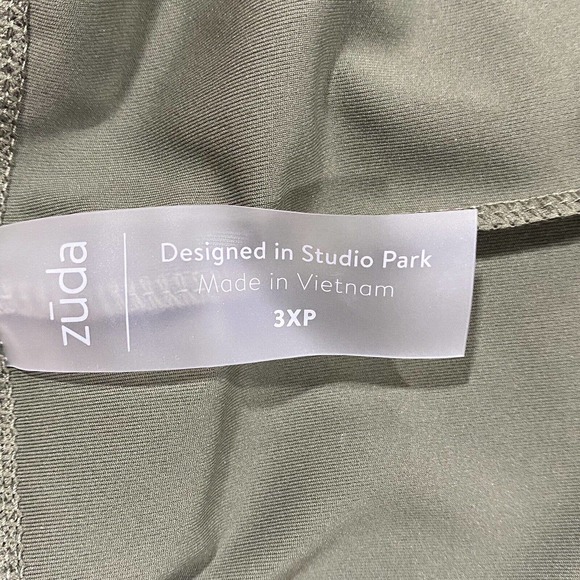 Zuda Skort Women's 3X‎ Green Performance Army Green Pockets Lightweight Tennis - Picture 6 of 10